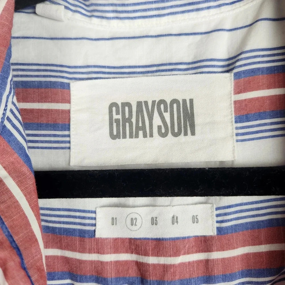 Grayson Button Down Shirt Womens Size 02. - Picture 3 of 7